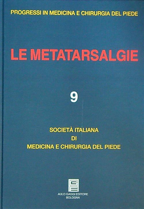 Le metatarsalgie - copertina