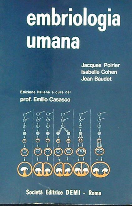 Embriologia umana - copertina
