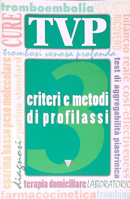 Criteri e metodi di profilassi 3 - copertina