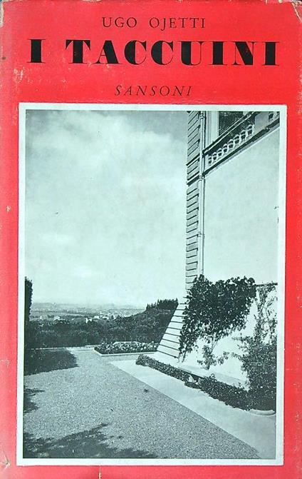 I taccuini 1914-1943 - Ugo Ojetti - copertina