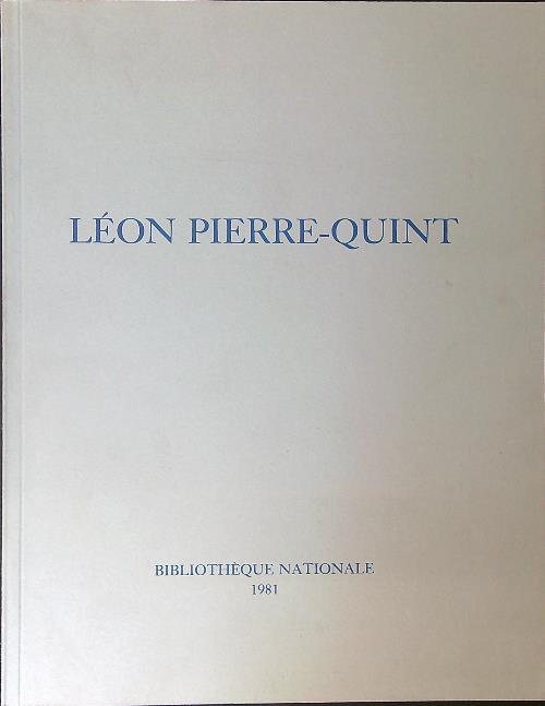 Leon Pierre-Quint