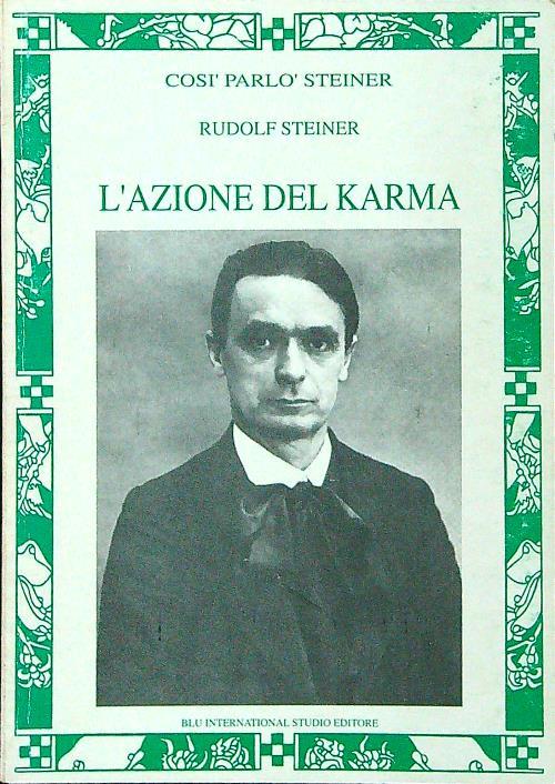 L' azione del Karma - Rudolf Steiner - copertina