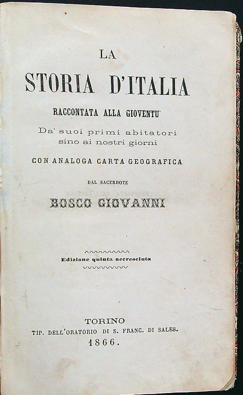 La storia d'Italia