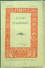 Etudes italiennes n.2 avril-juin 1925