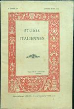 Etudes italiennes n.1 janvier-mars 1924