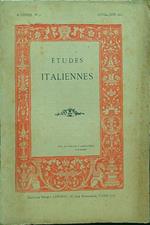 Etudes italiennes n.2 avril-juin 1924