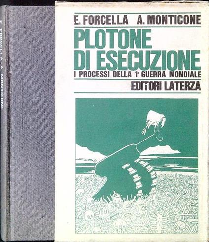 Plotone di esecuzione - E. Forcella - copertina