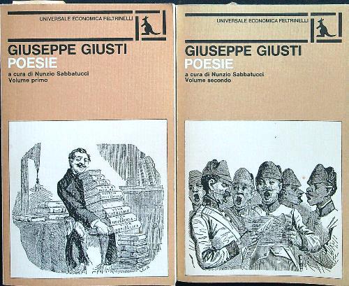 Poesie 2vv - Giuseppe Giusti - copertina