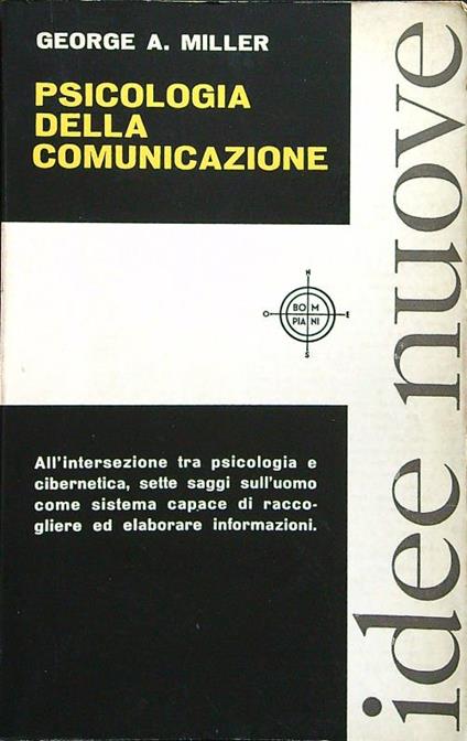 Psicologia della comunicazione - George A. Miller - copertina