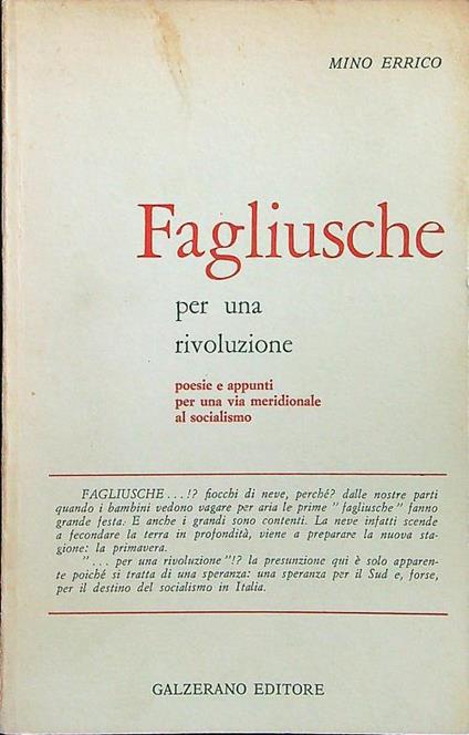 Fagliusche - Mino Errico - copertina