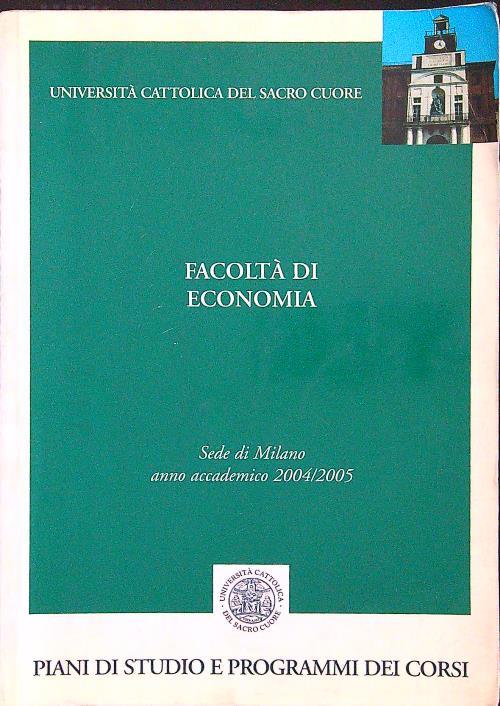 Facoltà di economia
