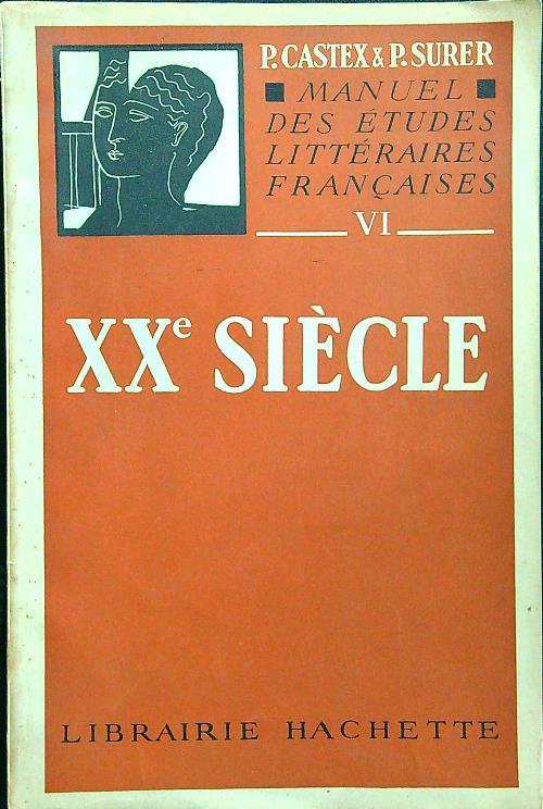 Manuel des etudes litteraires francaises XX siecle