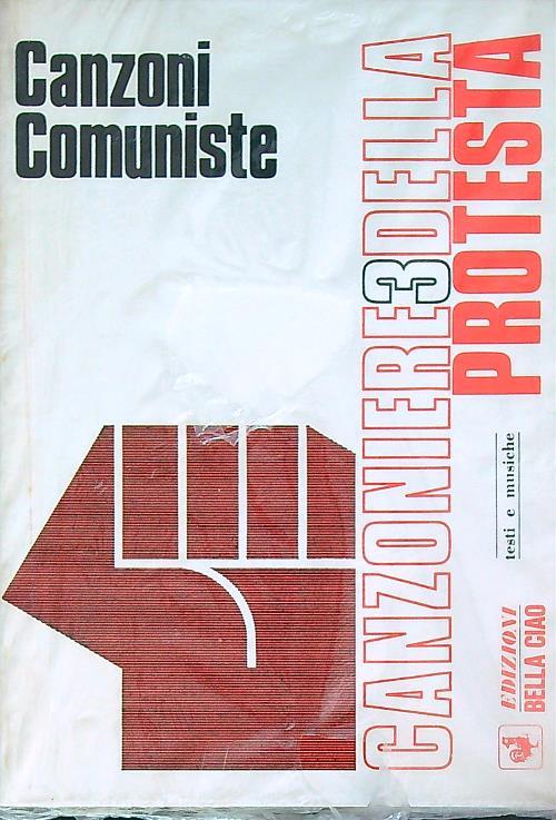 Canzoniere della protesta  3 - copertina