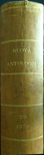 Nuova antologia di scienze, lettere ed art vol. 29