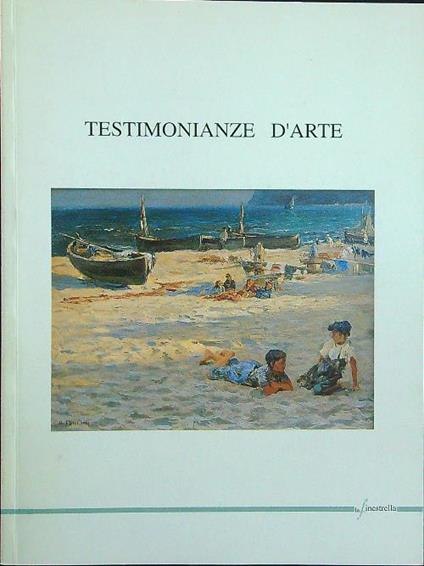 Testimonianze d'arte XXIII - copertina