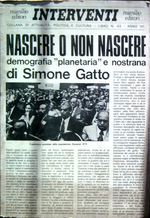 Nascere o non nascere