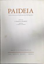 Paideia 2001 - Fasc. I-VI