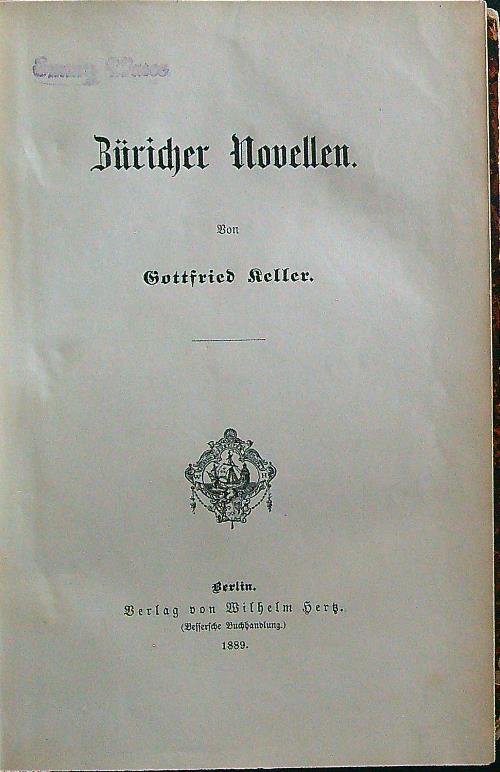 Züricher Novellen