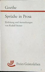 Spruche in prosa