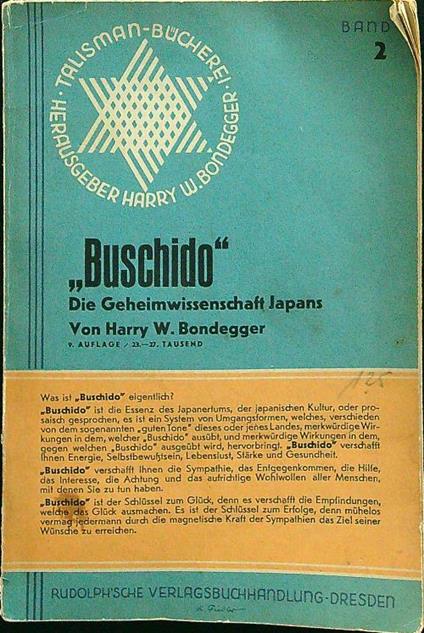 Buschido band 2 - Bondegger - copertina