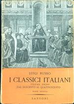 I classici italiani volume primo