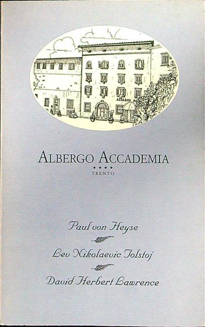 Albergo Accademia - copertina