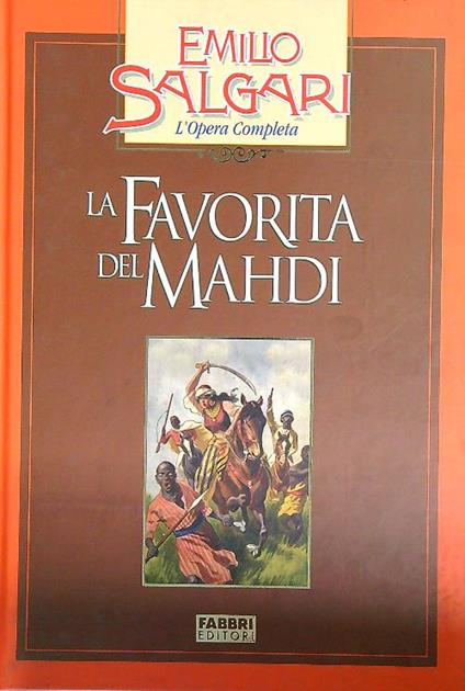 La favorita del Mahdi - Emilio Salgari - copertina