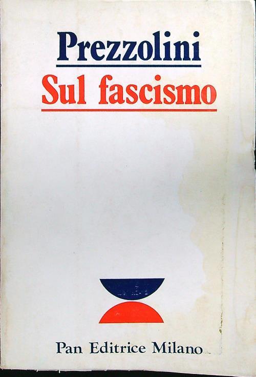 Sul fascismo
