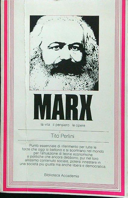 Marx - Tito Perlini - copertina
