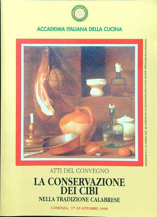 La conservazione dei cibi - copertina