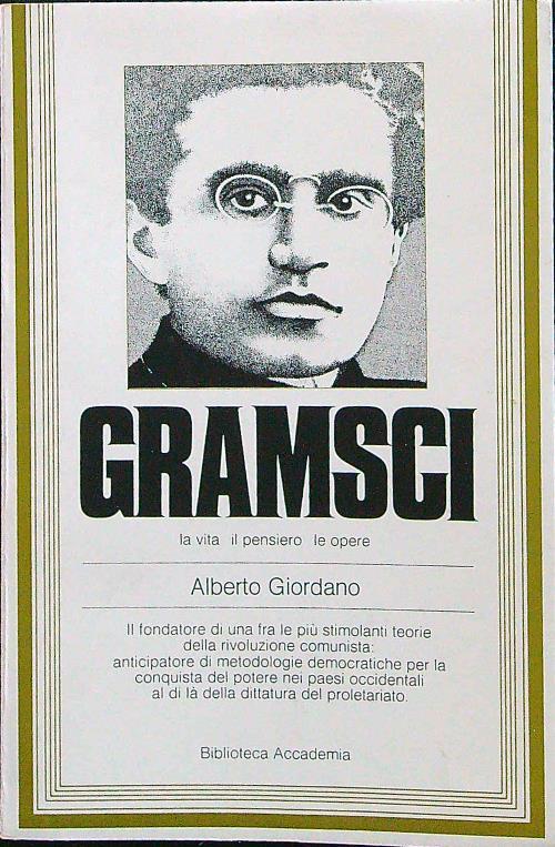 Gramsci - Alberto Giordano - copertina