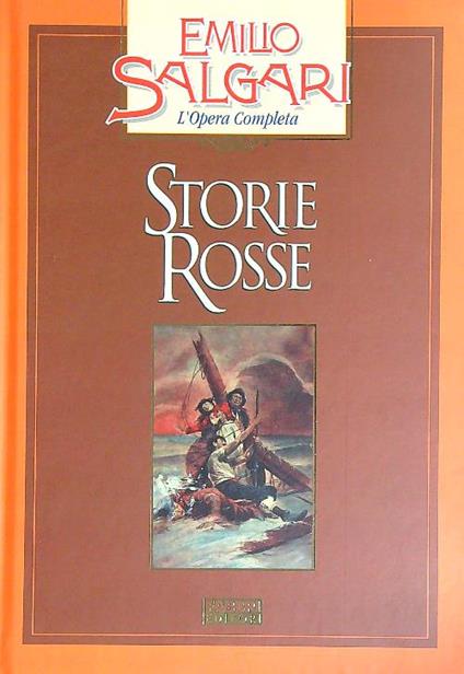 Storie Rosse - Emilio Salgari - copertina