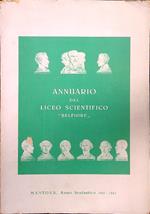 Annuario del liceo scientifico ''Belfiore'' 1960-1961