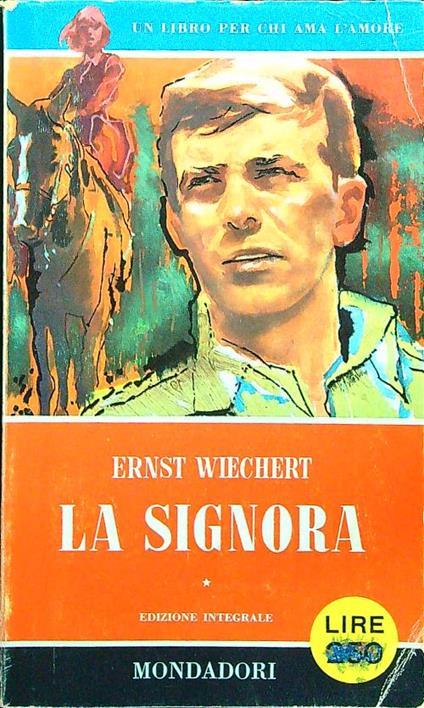 La signora - Ernst Wiechert - copertina