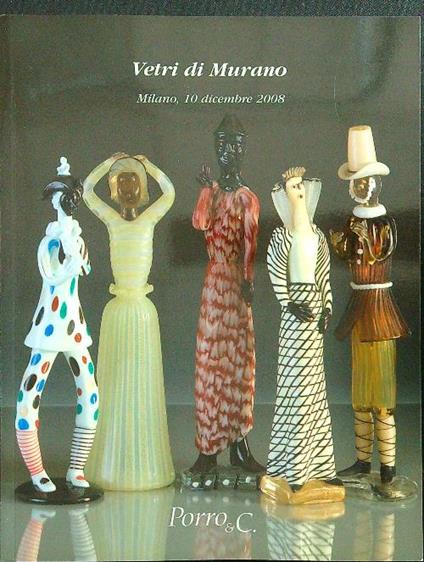 Milano, 10 dicembre 2008 Asta 50 Vetri di Murano - copertina