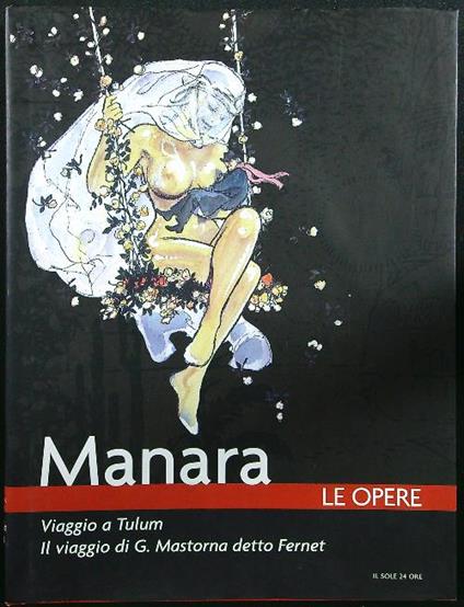 Le opere - Manara - copertina