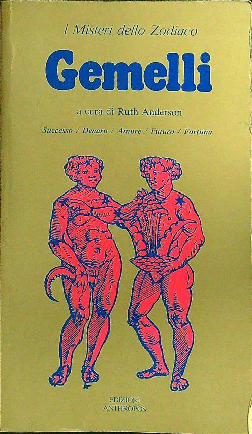 Gemelli - Ruth Anderson - copertina