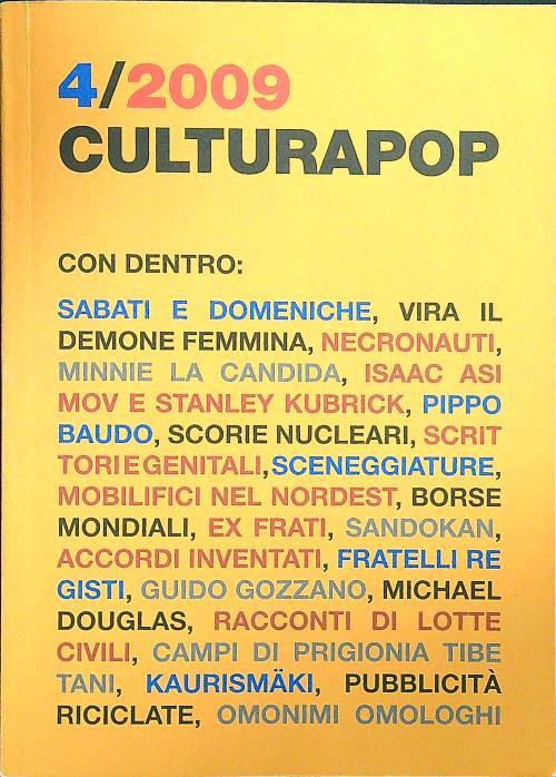 Culturapop 4/2009 - copertina