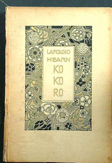 Kokoro - Lafcadio Hearn - copertina