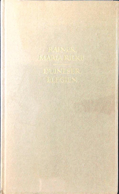 Duineser Elegien - Rainer Maria Rilke - copertina
