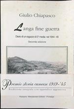 Langa fine guerra. Diario di un ragazzo di 3 media nel 1944-45