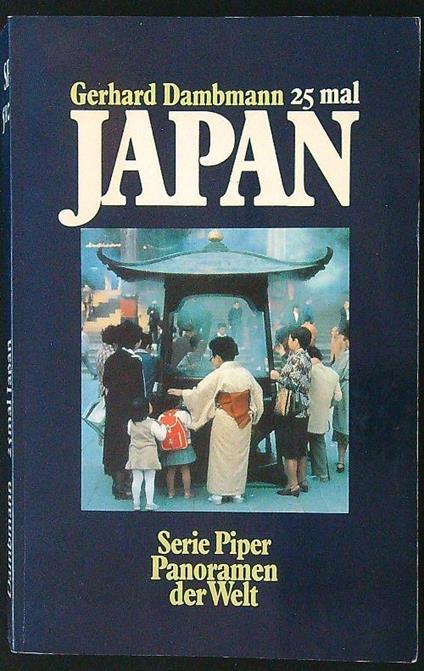 25 mal Japan - Gerhard Dambmann - copertina