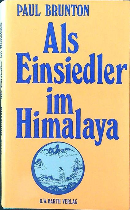 Als Einsiedler im Himalaya - Paul Brunton - copertina