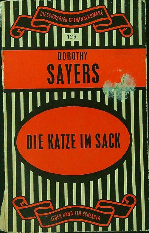 Die  Katze im Sack - Dorothy Sayers - copertina