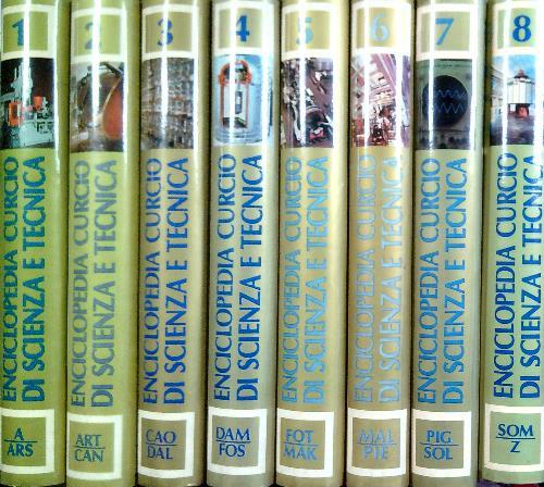 Enciclopedia di Scienza e Tecnica. 8 Volumi