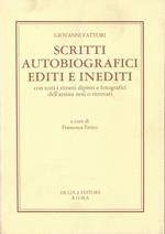 Scritti Autobiografici editi e inediti
