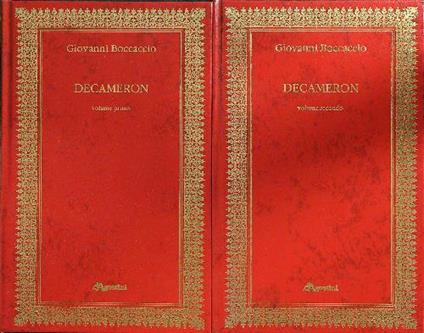 Decameron 2vv - Giovanni Boccaccio - copertina