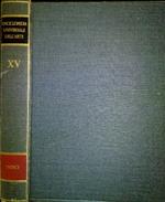 Enciclopedia Universale dell'Arte - Vol. XV Indici