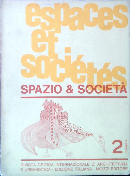 Spazio e società N. 2/Ottobre 1975 - copertina