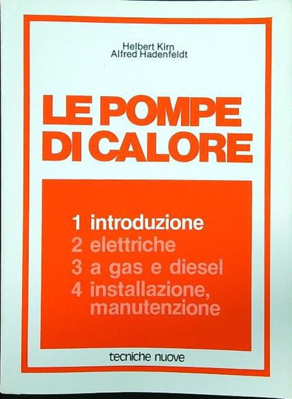 Le pompe di calore 1 introduzione - Kirn - copertina